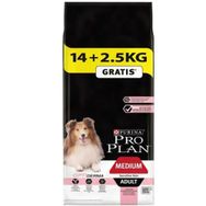Proplan Medium Adult Somonlu 14+2,5 kg Orta Irk Yetişkin Köpek Maması
