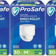 Prosafe 3 Paket 30'lu Orta-Medium Emici Külot Hasta Bezi