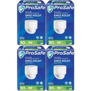 Prosafe 4 Paket 30'lu Orta-Medium Emici Külot Hasta Bezi