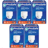 Prosafe 5 Paket 8'li Büyük-Large Emici Külot Hasta Bezi