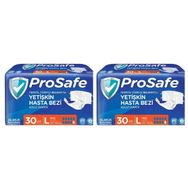 Prosafe 60'lı 30x2 L Belbantlı Yetişkin Hasta Bezi