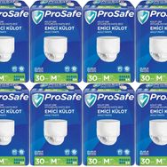 Prosafe 8 Paket 30'lu Orta-Medium Emici Külot Hasta Bezi