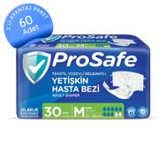 Prosafe Belbantlı Orta Boy 30'lu 2 Paket Yetişkin Hasta Bezi