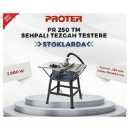 Proter 2000 W PR 250 TM Sehpalı Tezgah Testere