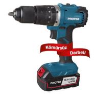 Proter Pst 550 Bl Kömürsüz Darbeli 13mm 20v Şarjlı Matkap
