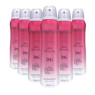 Prova Big Crystal 6x150 ml Kadın Sprey Deodorant