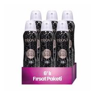 Prova Black Option 6x150 ml Kadın Sprey Deodorant