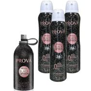 Prova Black Option EDP 120 ml Kadın Parfümü + 3x150 ml Deodorant Seti
