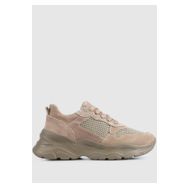 Provoq 4498227850100 Vizon Deri Kadın Sneaker