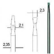 Proxxon 28752 3 Adet Silindir ve Konik Biçimli Tungsten Freze Seti