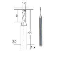 Proxxon 28758 Tungsten Karbürlü Freze Uç