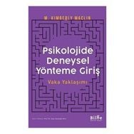 Psikolojide Deneysel Yönteme Giriş-Bilge Kültür Sanat