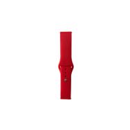 PSR aksesuar Galaxy Watch Active 2 44-22 mm Klasik Silikon Strap Brighr Red Kayış Kordon