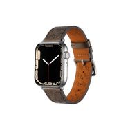 PSR aksesuar Watch 38 mm Uyumlu KRD-76 Gri PU Deri Strap Kayış Kordon