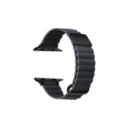 PSR aksesuar Watch 38 mm Uyumlu KRD-78 Koyu Gri PU Deri Strap Kayış Kordon