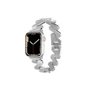 PSR aksesuar Watch 38 mm Uyumlu KRD-80 Gümüş Metal Strap Kayış Kordon