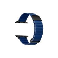 PSR aksesuar Watch 7 41 mm Uyumlu KRD-78 Lacivert PU Deri Strap Kayış Kordon