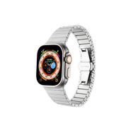 PSR aksesuar Watch 7 41 mm Uyumlu KRD-79 Gri Metal Strap Kayış Kordon