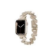 PSR aksesuar Watch 7 45 mm Uyumlu KRD-80 Starlight Metal Strap Kayış Kordon