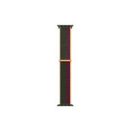 PSR aksesuar Watch Ultra 49 mm Uyumlu KRD-03 Cherry Green Hasır Strap Kayış Kordon