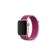 PSR aksesuar Watch Ultra 49 mm Uyumlu KRD-03 Pembe Hasır Strap Kayış Kordon