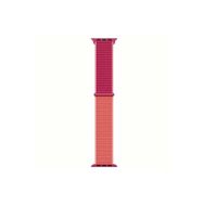 PSR aksesuar Watch Ultra 49 mm Uyumlu KRD-03 Pomegranate Hasır Strap Kayış Kordon