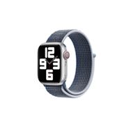 PSR aksesuar Watch Ultra 49 mm Uyumlu KRD-03 Storm Blue Hasır Strap Kayış Kordon