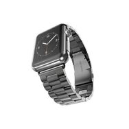 PSR aksesuar Watch Ultra 49 mm Uyumlu KRD-04 Siyah Metal Strap Kayış Kordon