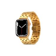PSR aksesuar Watch Ultra 49 mm Uyumlu KRD-20 Gold Metal Strap Kayış Kordon
