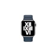 PSR aksesuar Watch Ultra 49 mm Uyumlu KRD-34 Lacivert Deri Strap Kayış Kordon