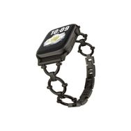 PSR aksesuar Watch Ultra 49 mm Uyumlu KRD-56 Siyah Metal Strap Kayış Kordon