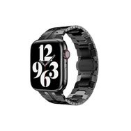 PSR aksesuar Watch Ultra 49 mm Uyumlu KRD-63 Siyah Metal Strap Kayış Kordon