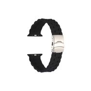 PSR aksesuar Watch Ultra 49 mm Uyumlu KRD-72 Siyah Strap Kayış Kordon