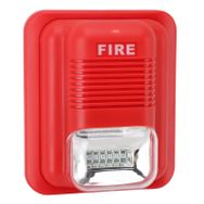 Pssopp 12V 24V Ses Işığı Alarmı Yangın Alarmı Uyarı Strobe Siren Kornası Konut Binaları Için Ses Alarmı Güvenlik Sistemi Sensörü
