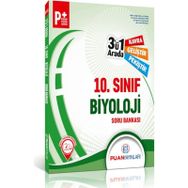 Puan Yayınları 10. Sınıf Biyoloji 3'ü 1 Arada Soru Bankası