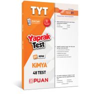 Puan Yayınları 2023 TYT Kimya Yaprak Test