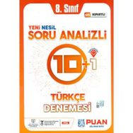 Puan Yayınları 8. Sınıf Lgs Türkçe 10+1 Deneme