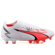 Puma 10734701 Beyaz Ultra Match Fg Ag Erkek Çim Zemin Kramponu
