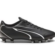 Puma 10748301 Vitoria FG/AG Siyah Beyaz Erkek Halı Saha Ayakkabısı