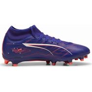 Puma 10768801 Ultra 5 Play+ FG/AG Mavi Futbol Erkek Krampon