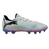 Puma 10772301 Future 7 Play FG/AG Beyaz Futbol Erkek Krampon