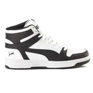 Puma 369573-13 Rebound Layup Beyaz/siyah Erkek Spor Ayakkabı