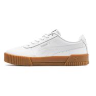 Puma 370325-07 Carina Leather Puma White-Puma White-Gum Kadın Spor Ayakkabı