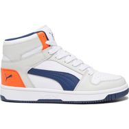 Puma 370486 Rebound Layup SL JR Beyaz Mavi Unisex Çocuk Spor Ayakkabı