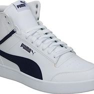 Puma 380748-14 Shuffle Mid Trainers Beyaz Lacivert Unisex Spor Ayakkabı