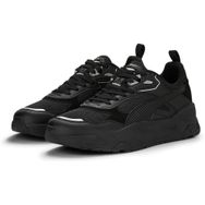 Puma 389289 Trinity Black Silver Unisex Spor Ayakkabı