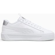 Puma 39250402 Smash Platform V3 Beyaz Kadın Günlük Ayakkabı