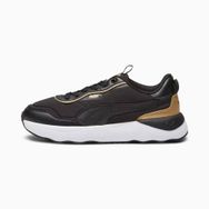Puma 39337501 Runtamed Platform Metallics Womens Sneakers Siyah Kadın Spor Ayakkabı