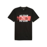 Puma 52510001 Siyah Men's Graphic Slogan TEE Q1 Günlük Erkek T-Shirt