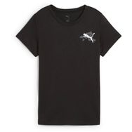 Puma 52655901 Siyah Graphics Train Concept Günlük Stil Kadın T-Shirt